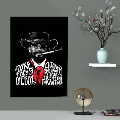 پوستر سیلک جنگوی زنجیر گسسته -- Django Unchained