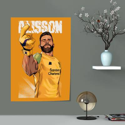 پوستر سیلک آلیسون بکر - Alisson Becker