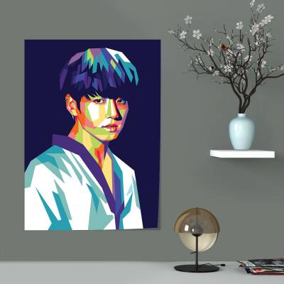 پوستر سیلک جونگ کوک - Jungkook ( BTS )