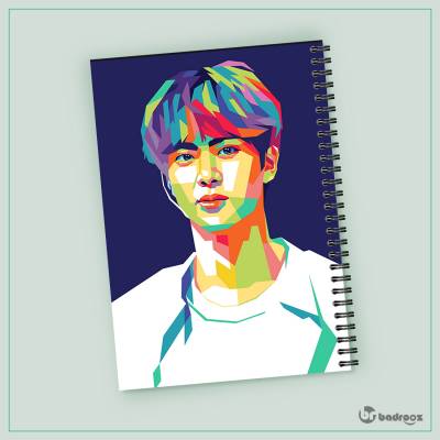 دفتر یادداشت کیم سوک جین - Jin ( BTS )