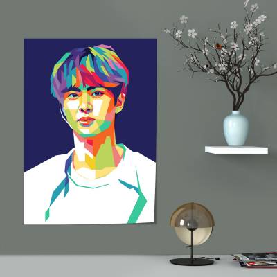 پوستر سیلک کیم سوک جین - Jin ( BTS )