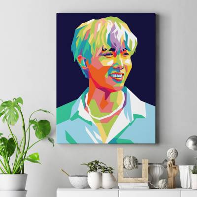 تابلو کنواس (بوم) جی-هوپ - j-hope ( BTS )