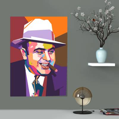 پوستر سیلک آل کاپون - Al Capone