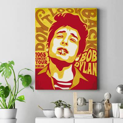 تابلو کنواس (بوم) باب دیلن - Bob Dylan