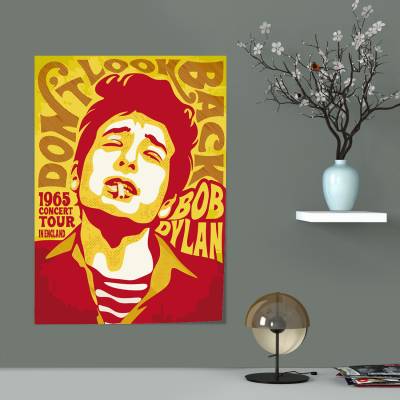 پوستر سیلک باب دیلن - Bob Dylan
