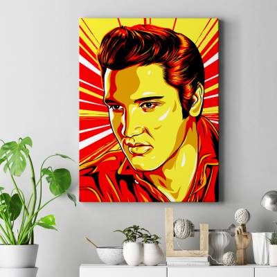 تابلو کنواس (بوم) الویس پرسلی - Elvis Presley