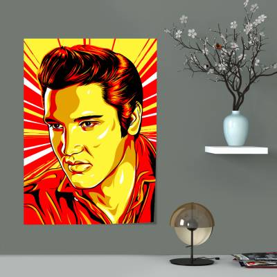 پوستر سیلک الویس پرسلی - Elvis Presley