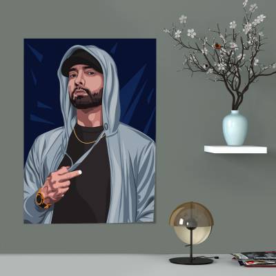 پوستر سیلک امینم - - Eminem