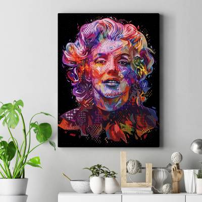 تابلو کنواس (بوم) مرلین مونرو -- Marilyn Monroe