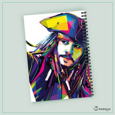 دفتر یادداشت جک اسپارو - Captain Jack Sparrow
