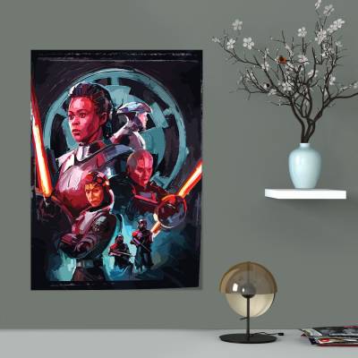 پوستر سیلک جنگ ستارگان - Star Wars