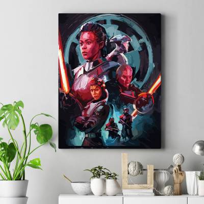 تابلو کنواس (بوم) جنگ ستارگان - Star Wars