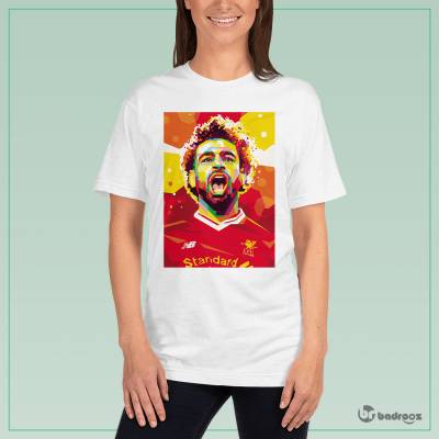تی شرت زنانه محمد صلاح -1- Mohamed Salah