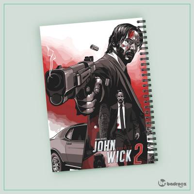 دفتر یادداشت John Wick --(جان ویک)