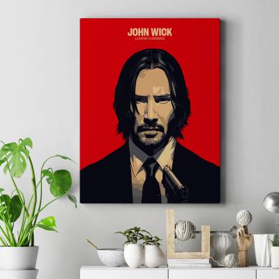 تابلو کنواس (بوم) John Wick- -(جان ویک)