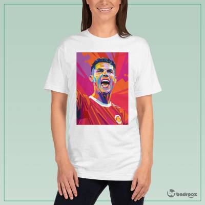 تی شرت زنانه کریستیانو رونالدو -- Cristiano Ronaldo