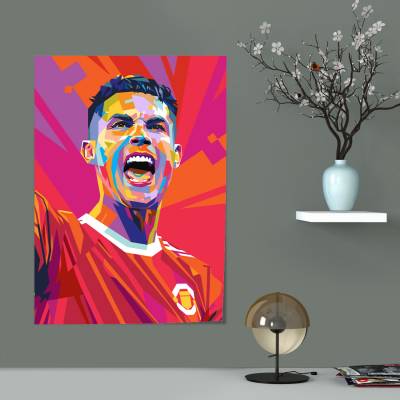 پوستر سیلک کریستیانو رونالدو -- Cristiano Ronaldo