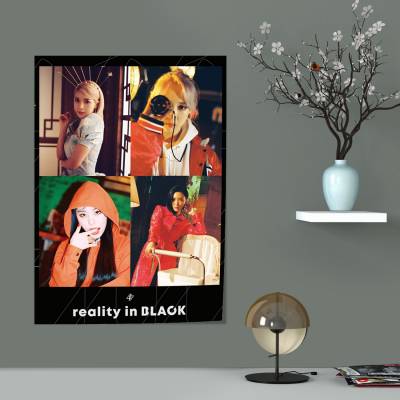 پوستر سیلک mamamoo reality in black album