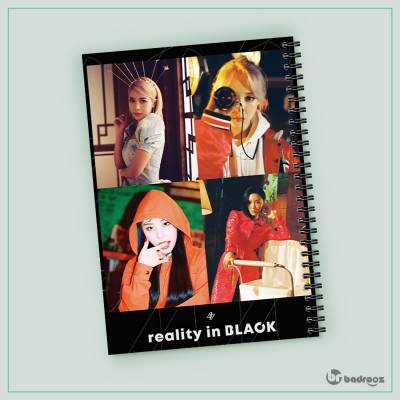 دفتر یادداشت mamamoo reality in black album