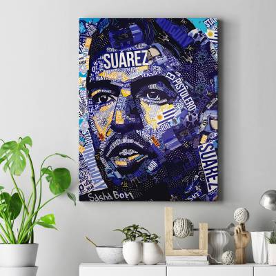 تابلو کنواس (بوم) لوییس سوارز - Luis Suarez