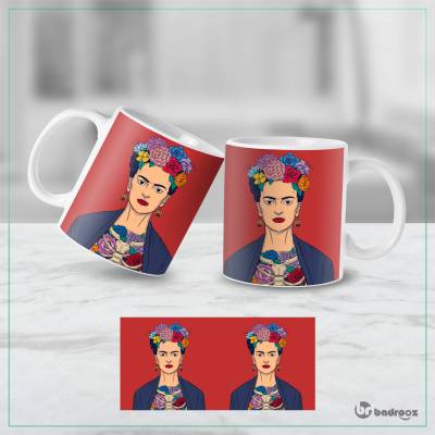 ماگ  فریدا کالو -1- Frida Kahlo