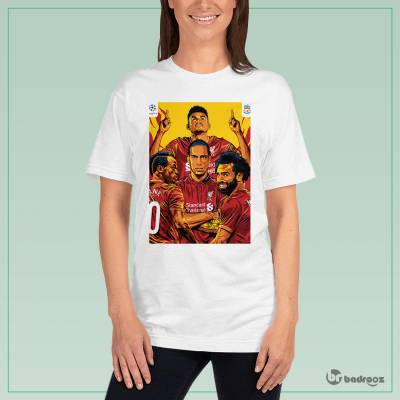 تی شرت زنانه Liverpool F.C. (باشگاه فوتبال لیورپول)