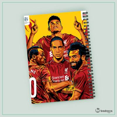 دفتر یادداشت Liverpool F.C. (باشگاه فوتبال لیورپول)