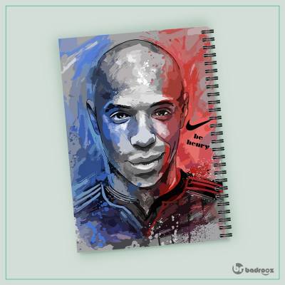 دفتر یادداشت تیری آنری - Thierry Henry