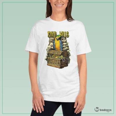 تی شرت زنانه گنج دزدان دریایی