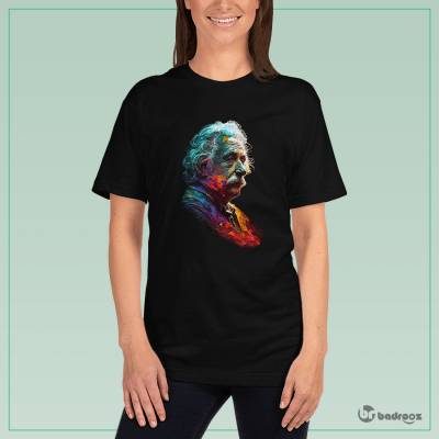 تی شرت زنانه آلبرت اینشتین - Albert Einstein