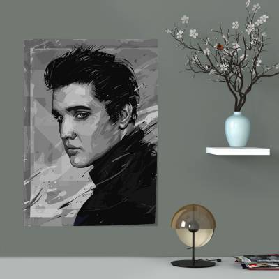 پوستر سیلک الویس پرسلی -1- Elvis Presley