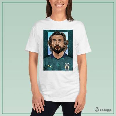 تی شرت زنانه آندره پیرلو - Andrea Pirlo