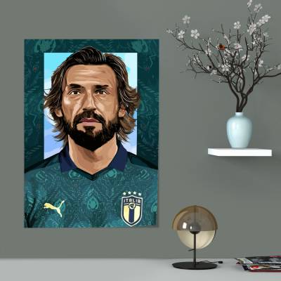 پوستر سیلک آندره پیرلو - Andrea Pirlo