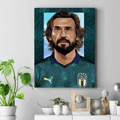 تابلو کنواس (بوم) آندره پیرلو - Andrea Pirlo