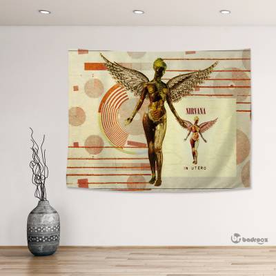 بک دراپ nirvana In Utero