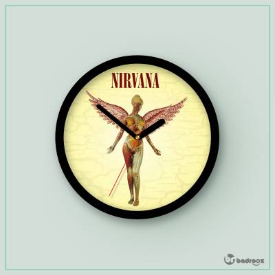 ساعت دیواری  nirvana In Utero 2