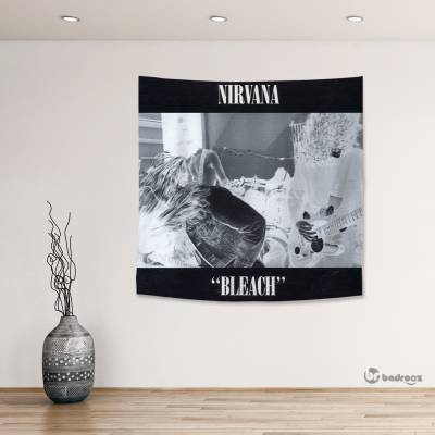 بک دراپ مربع nirvana bleach