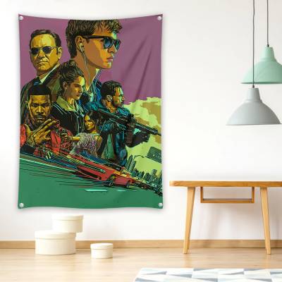 دراپ بنر Baby Driver - (بیبی راننده)