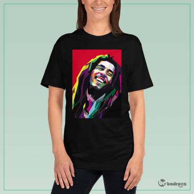 تی شرت زنانه باب مارلی -1- Bob Marley