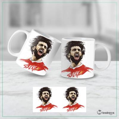 ماگ  طرح محمد صلاح - کد : 6