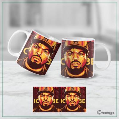 ماگ  طرح آیس کیوب - کد : 001