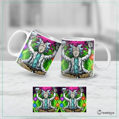 ماگ  طرح ریک و مورتی - کد : 002