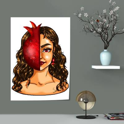 پوستر سیلک رخ نار
