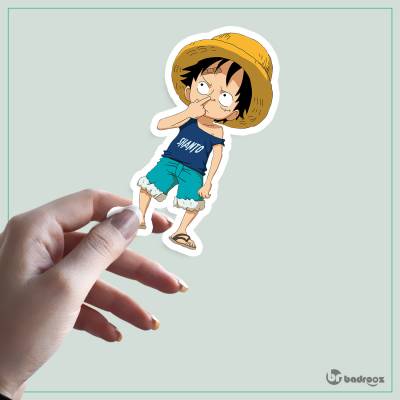 استیکر لوفی دماغو | Luffy