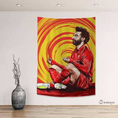 بک دراپ طرح محمد صلاح - کد : 007