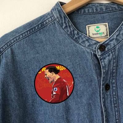 پچ حرارتی  طرح ویرجیل فن دایک - کد : 001