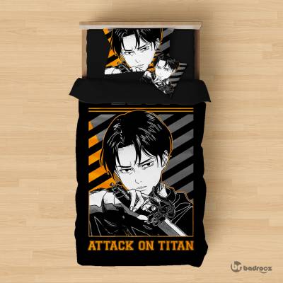 روتختی یک نفره طرح انیمه حمله به تایتان (Attack on titan) - کد 002