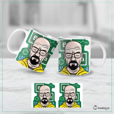 ماگ  طرح بریکینگ بد - کد : 008