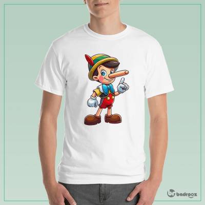 تی شرت مردانه طرح پینوکیو 