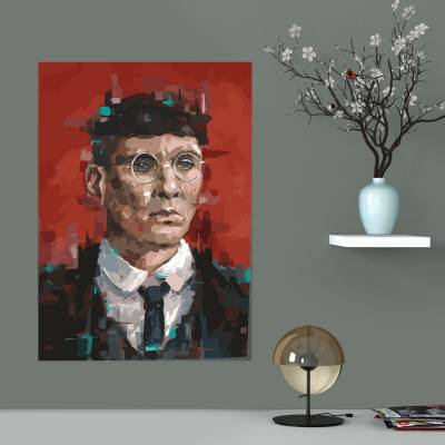 پوستر سیلک طرح پیکی بلایندرز - کد : 004